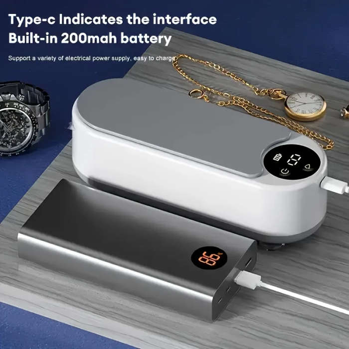 1pc Multi-Functional Cleaning Machine Chemical-Free Ideal for Glasses Jewelry Watches and Braces Dig
