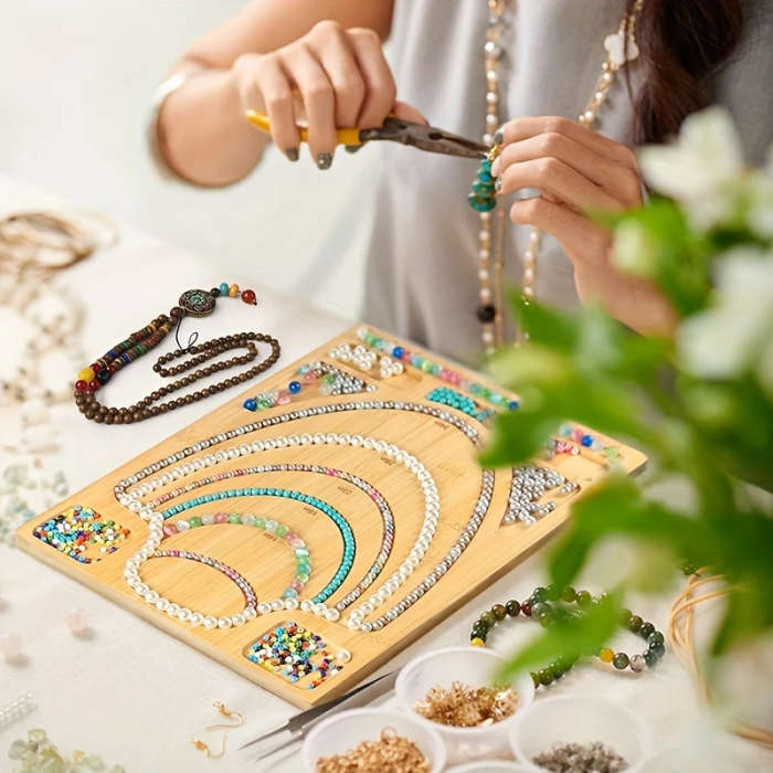 Brand New Bamboo Beading Board