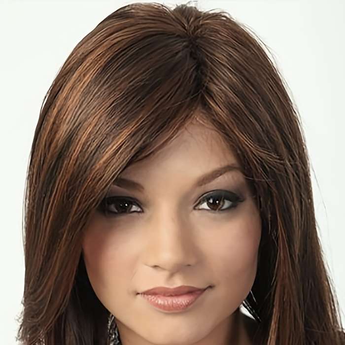 1Pc Mixed Color 60.96cm Fashion Design Wig