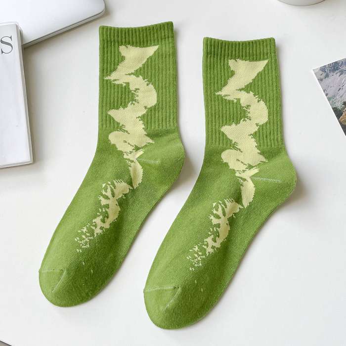 1 Pair Black  Socks
