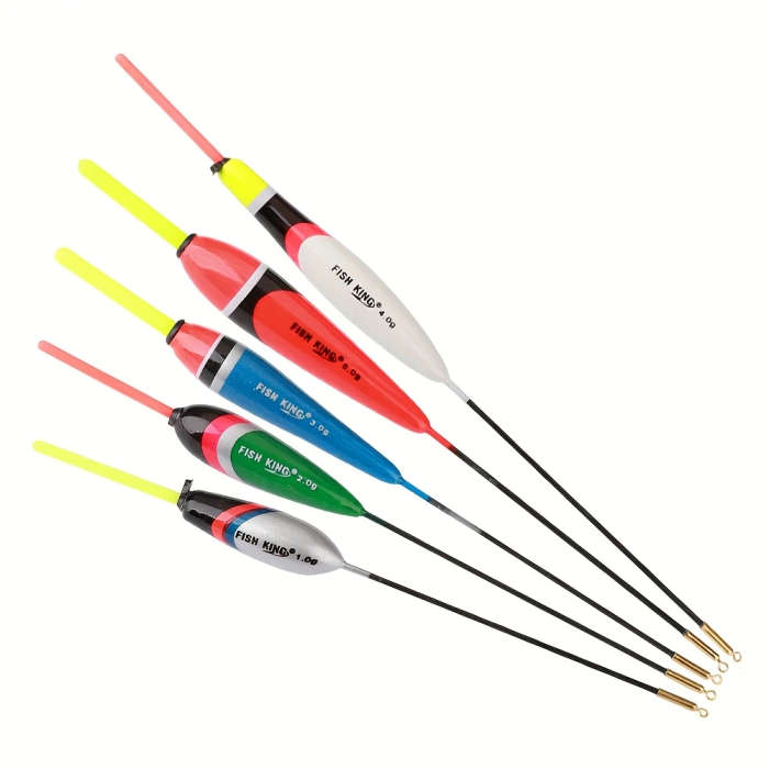 5pcs Fishing Float Set 0.035oz-0.176oz Carp Float Get a pack of glow-in-the-dark sticks as a gift Wi