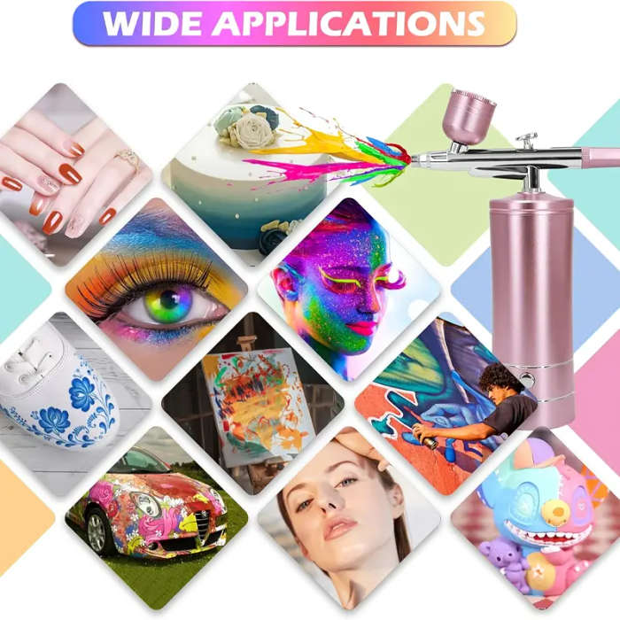 Complete Airbrush Kit with Compressor