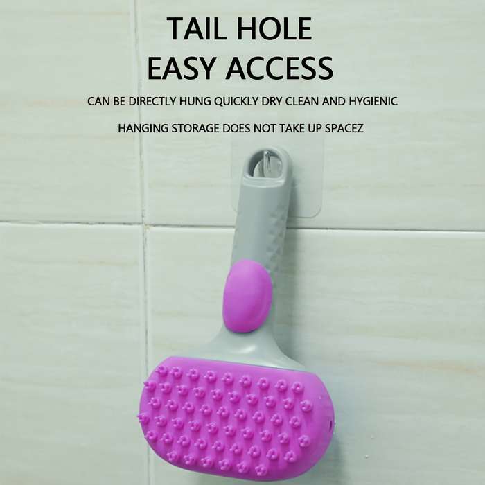 1pc Purple Pet Comb