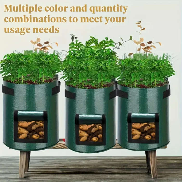 10-Pack Green Potato Grow Bags