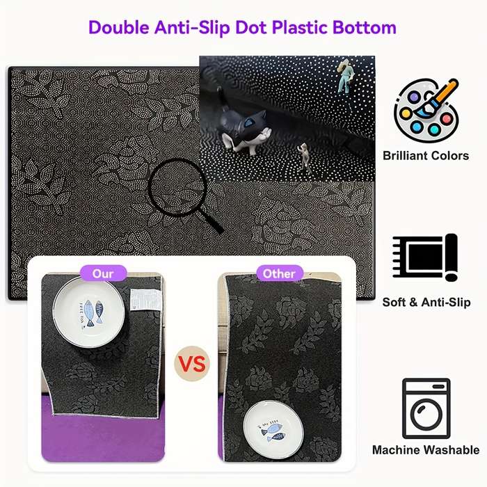 1Pc 15.7x23.6inch 40x60cm Floor Mat