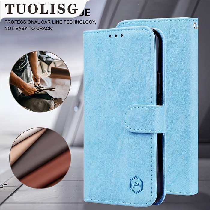 1pc Light Blue For Samsung Galaxy A16 5G Phone Cases