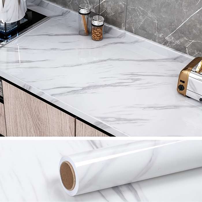 1PC Wall StickersWhite60cmX500cm 23.6inX396.6in