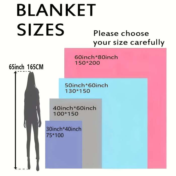 1ps Blanket Size 75X100Cm