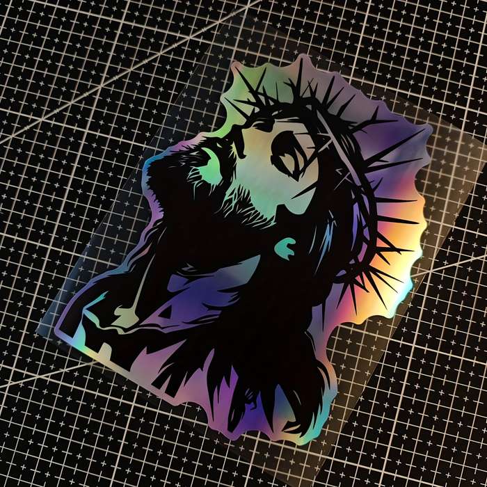 1pc Jesus Christian Themed Stickers