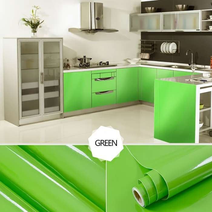 1PC Wall StickersGreen39.88X500.0cm