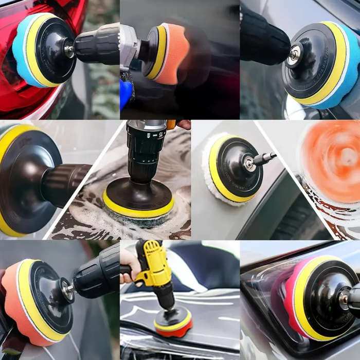 21-Piece Drill Brush Attachment Set