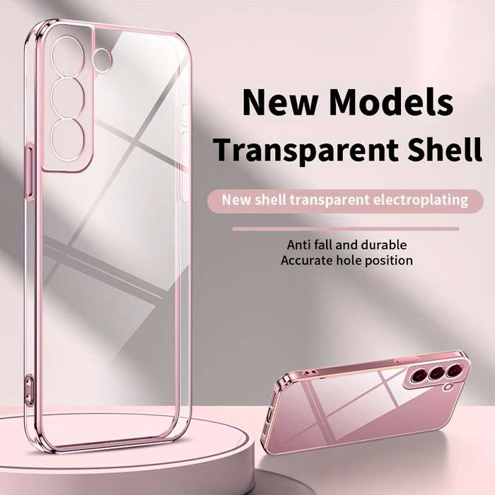 1pc Pink Color For Samsung Galaxy S22 Add   5G Phone Cases