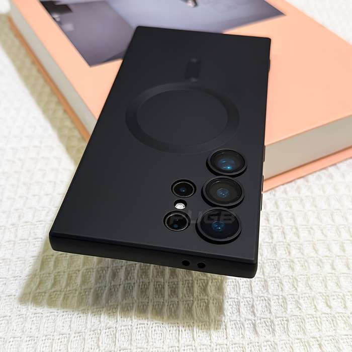 1pc Black For Samsung Galaxy S25 Ultra Phone Cases