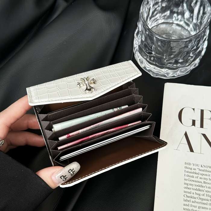 1pc High-end Retro Niche Card Holder ID Card Bank Card Credit Card Portable Storage Integrated Anti