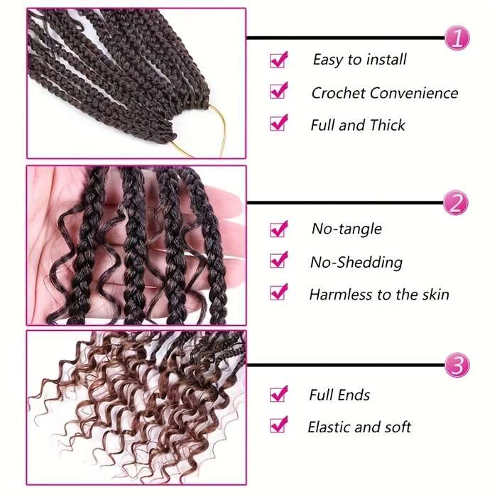 1Pc Bug 45.72cm Fashion Design Wig