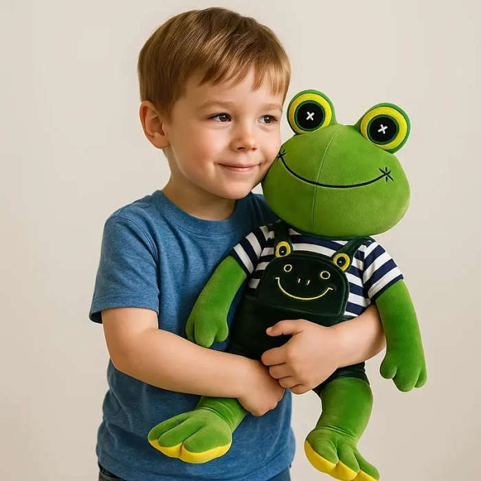 Cute And Creative New Two-Color Frog Plush Toy