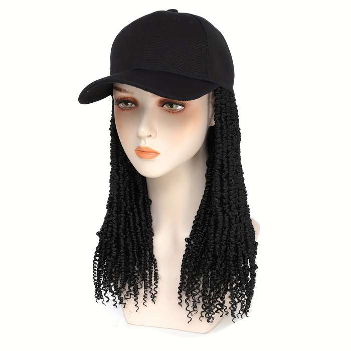 1Pc Brown 35.56cm Fashion Design Wig