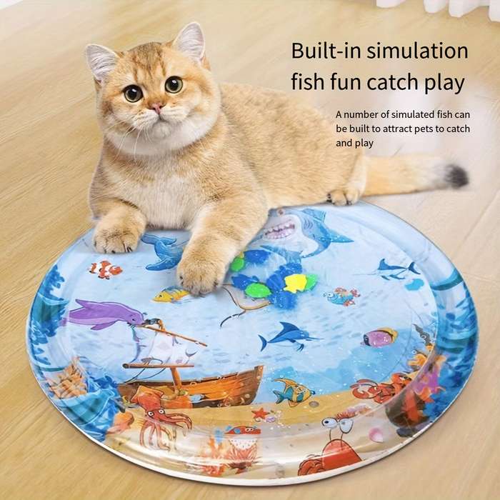 1piece Round Dolphin Octopus Cooling Pad