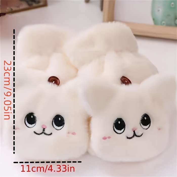 1 Pair Khaki Warm Gloves