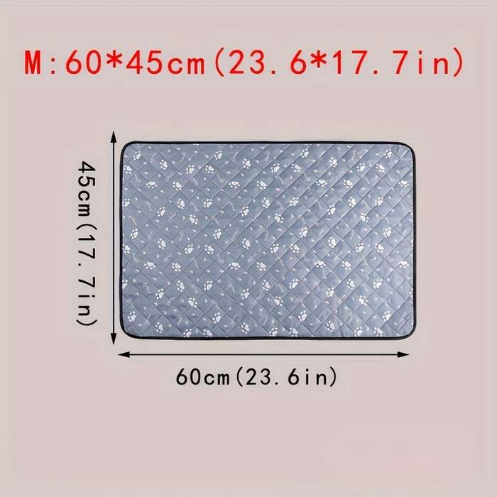 1piece Light Blue Dog Paw Cooling Pad