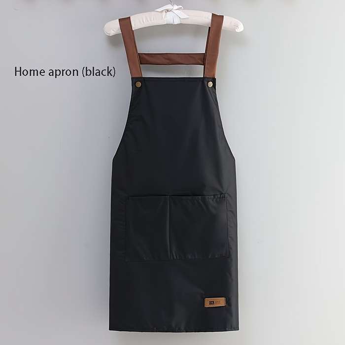 1pc Apron for household use and oil resistant kitchen and work waist circumference for convenien