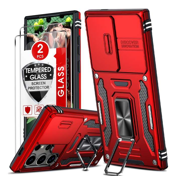 1pc  Red  For Samsung Samsung Galaxy S23 Ultra Phone Cases