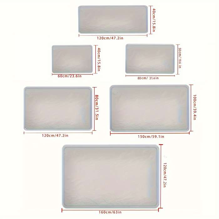 1Pc 50x80cm Floor Mat