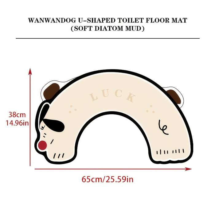 1Pc 38x65cm 14.96x25.59inch Floor Mat