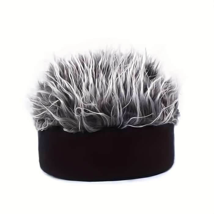 1Pc Grey Fashion Design Wig