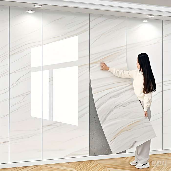 1PC Wall StickersColorMayan Gray60X500cm