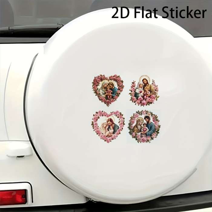 1pc Cartoon Jesus Christian Themed Stickers