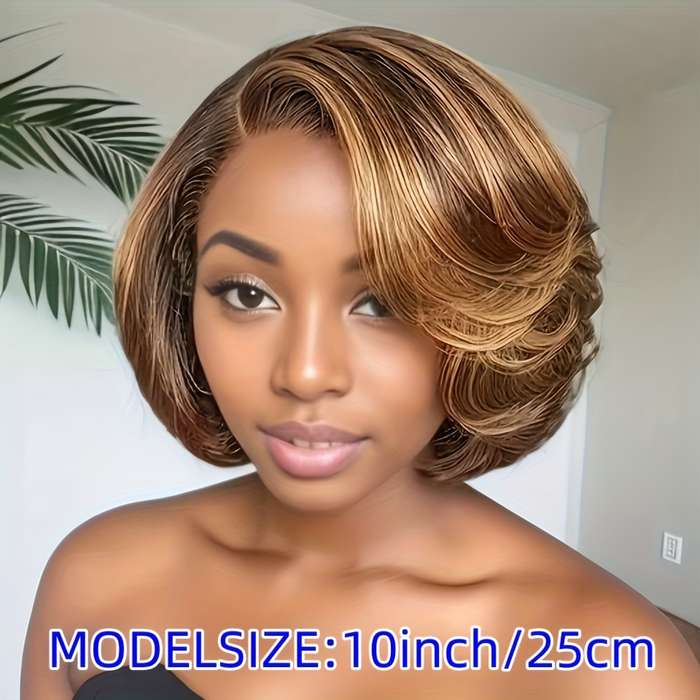 1Pc Mixed Color 25.4cm Fashion Design Wig