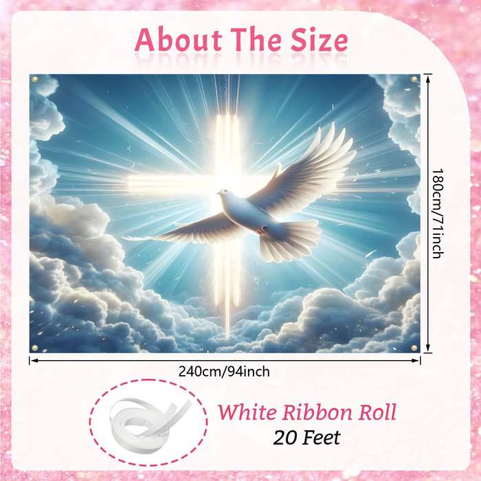 1pc 238.76180.34cm Jesus Christian Themed Stickers