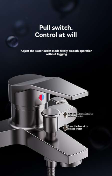 1PC Gun Gray          IELTS Faucet