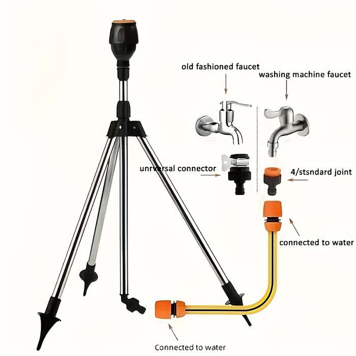 1Pc Rotation Adjustable Garden Hose Nozzle