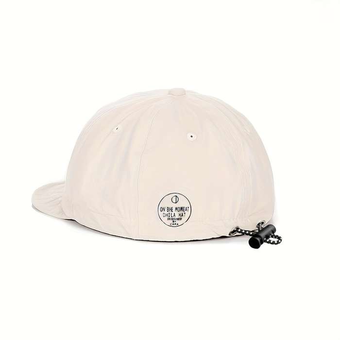 1pc Vintage American Style Baseball Cap Lightweight Adjustable Drawstring Soft Top Curved