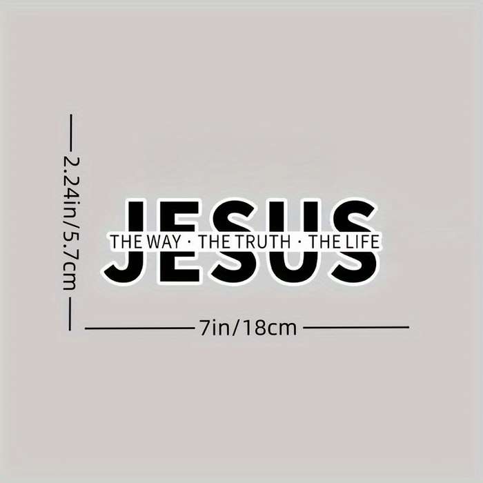1pc Jesus Christian Themed Stickers