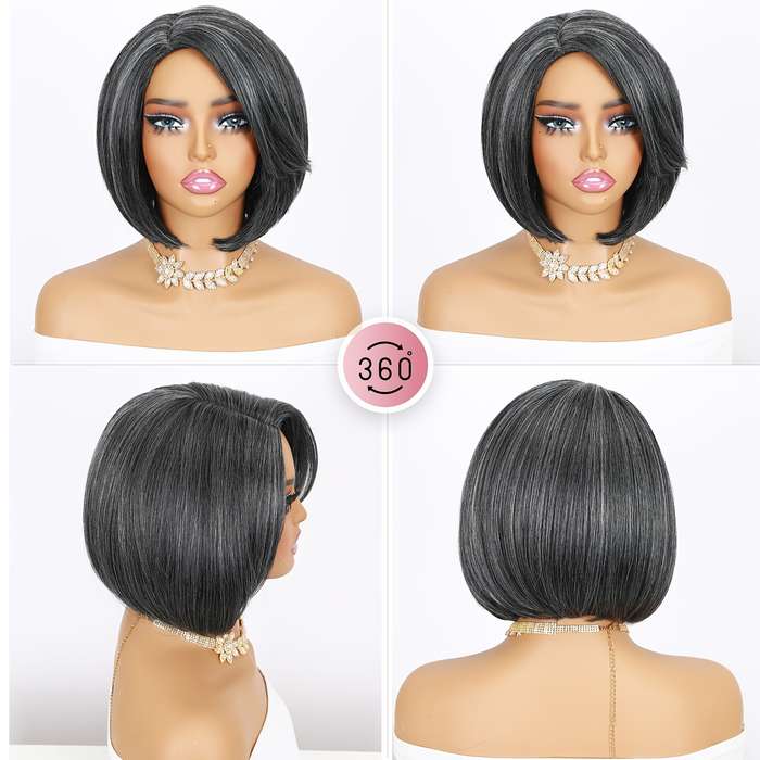 1Pc Color D 25.4cm Fashion Design Wig