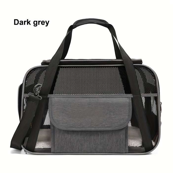 1pc Dark Gray Pet Bag
