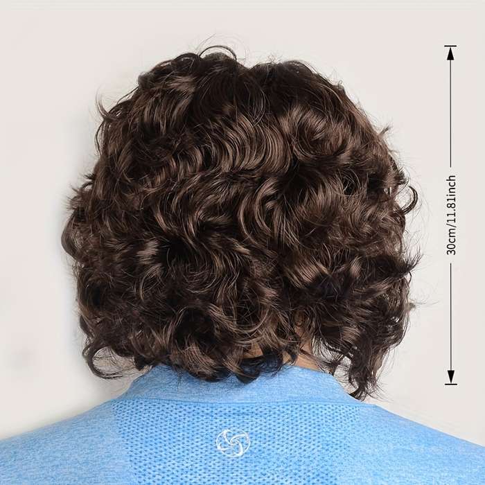 1Pc Brown Fashion Design Wig