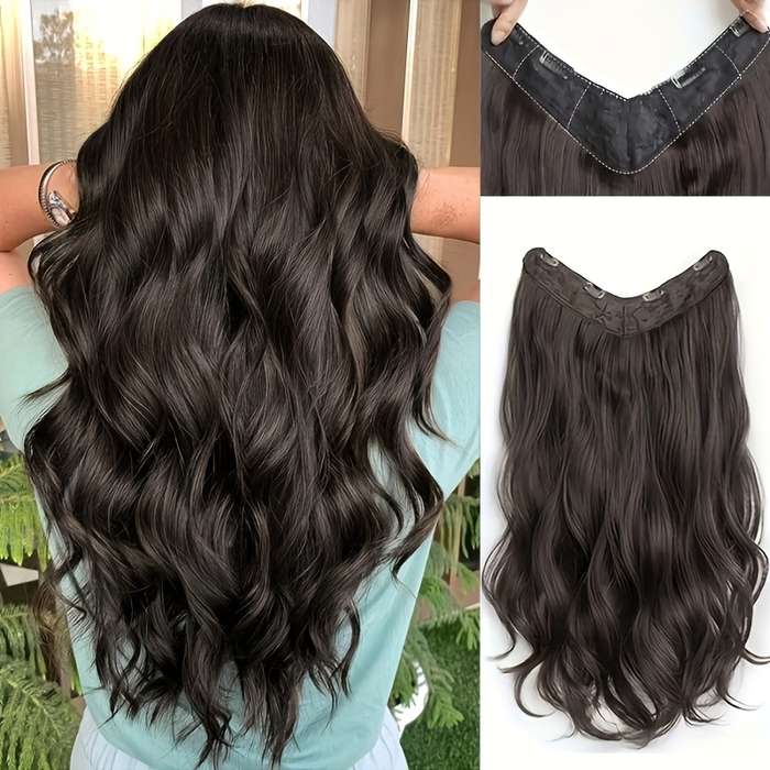 1Pc Light Brown 40.64cm Fashion Design Wig