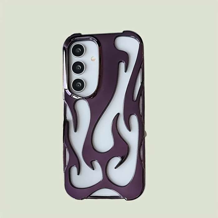 1pc  silvery  For Samsung Galaxy S25 Ultra Phone Cases