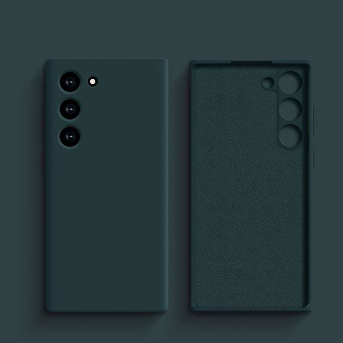 1pc Dark Green For Samsung Samsung Galaxy S23 Add   Phone Cases