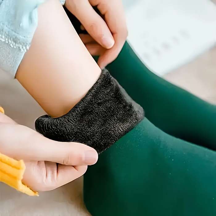 5 Pairs Mixed Color One Size High Elastic Socks