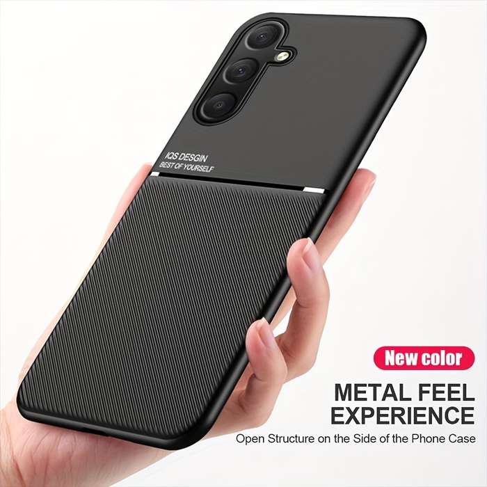 1pc Black For Samsung Galaxy A36 Phone Cases