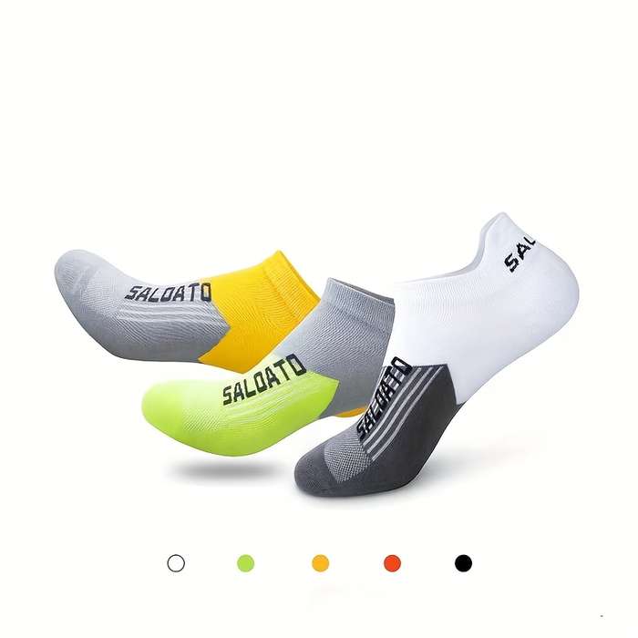5 Pairs One Size High Elastic Socks
