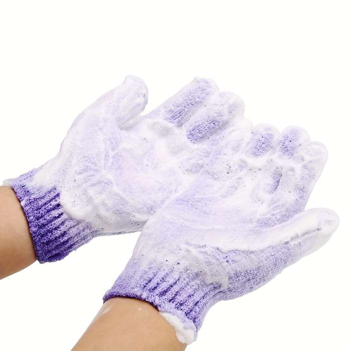5 Pairs Colorful Nylon Gloves Multi Purpose Work Gloves