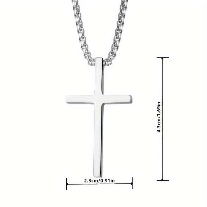 1 Piece Cross Jesus Theme Pendant