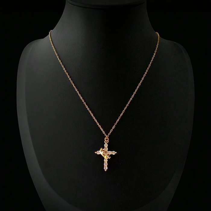 1 Piece Silvery Jesus Theme Pendant
