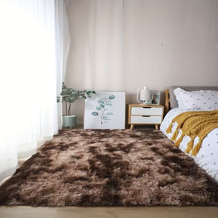 1Pc Tie Dye Brown 60x120cm Floor Mat